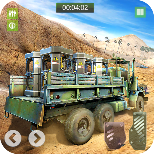 Military Truck Simulator Game 3D: Cargo Transport icon