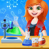Girls Science Experiment icon