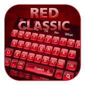 Classic Red Keyboard icon