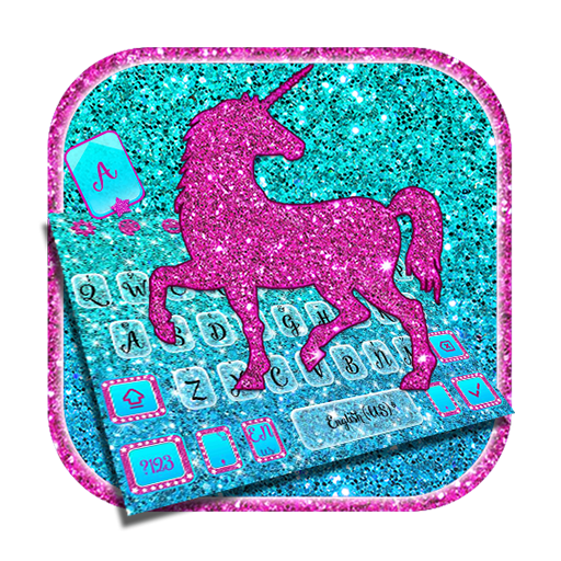 Glistening Unicorn Keyboard icon