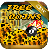 Cheats : 8 Ball Pool Coins - coins and cash prank icon