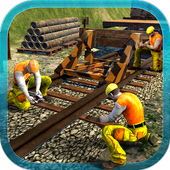 Grand Indian Train Construction Simulator 2017 icon