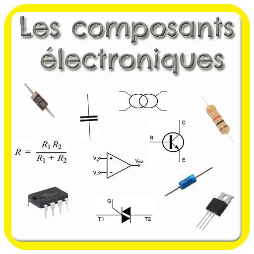 Les composants électroniques icon