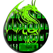 Green Flame Dragon Keyboard Theme icon