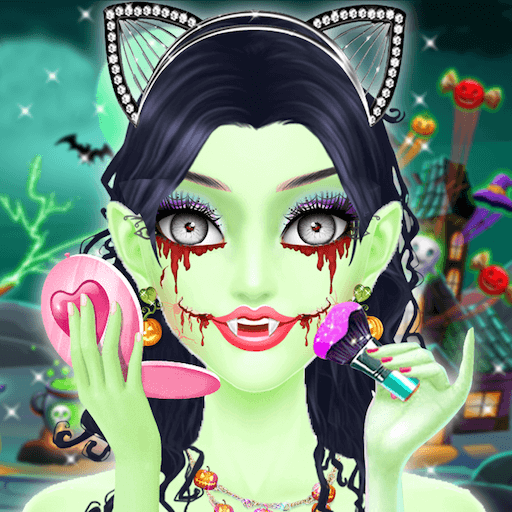 Halloween Makeover &amp; Dress Up Games For Girls icon