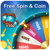 Free Spin and Coin icon