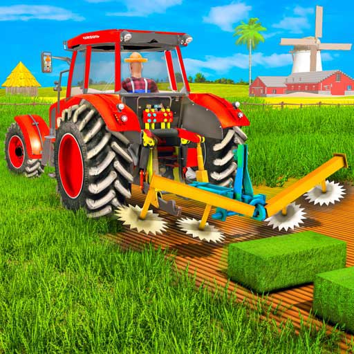 Farming Tractor Driving sim icon