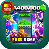 Gems &amp; Chests 💎 for Clash Royal Simulator Free icon