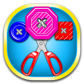 Scissors Cut Buttons icon
