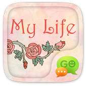 GO SMS MY LIFE THEME on 9Apps