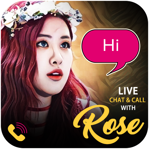 Rose Black Pink Messenger - Prank icon