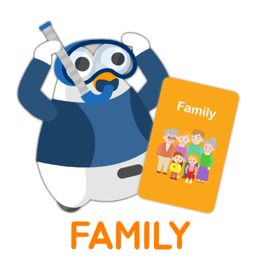 English Card 3 - Family icon