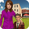 Virtual Mom High School Teacher Family Fun Time иконка