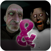 Angry Grandpa &amp; Scary Granny in House Horror Game icon
