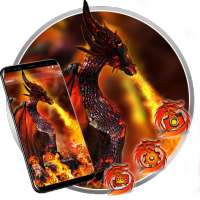 Fire Dragon Launcher Theme Live HD Wallpapers