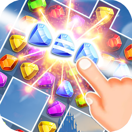 Jewels Star Crush - offline puzzle game icon