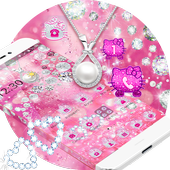 Pink Shining Diamond Kitty Theme иконка
