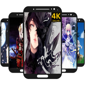 Girl Anime Wallpaper icon