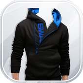 Men Sweatshirt Photo Suit - Photo Montage