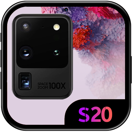 S20 Camera - for Galaxy S20, Beauty Camera 2021 أيقونة