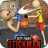 Stickman Street Boxing icon