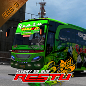 Livery Es Bus Restu icon