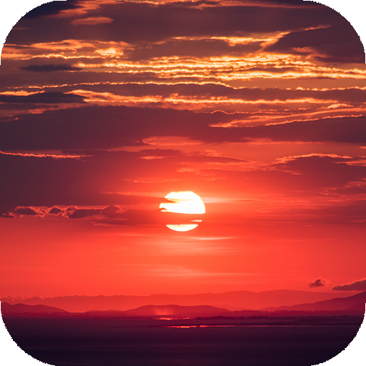 Sunset Wallpaper: backgrounds hd icon