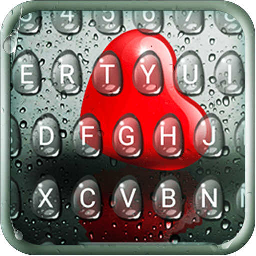 Droplet Heart Keyboard Theme icon