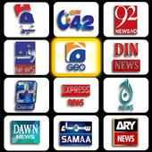 Pakistani News: Live Tv Channels icon