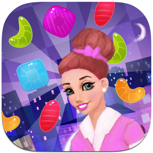 Tasty Candy Cafe: Match 3 Game icon