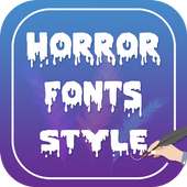 Horror Fonts Style