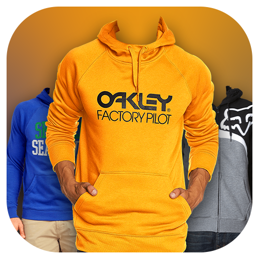 Men Sweatshirt Photo Suit Editor icon