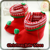Christmas Baby Shoes icon