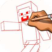 How to Draw Minecraft on 9Apps