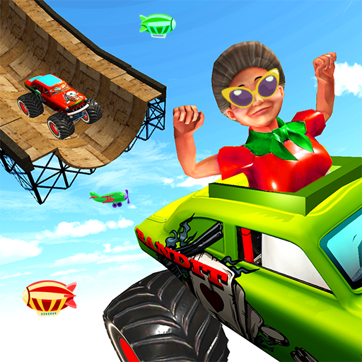 Granny Legend Crazy Ride: Car Stunts Shoot 2k20 icon