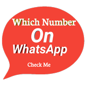 WhatsNumber: without save Number check on whatsapp icon