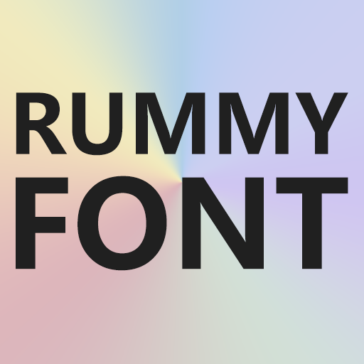 Rummy Font icon
