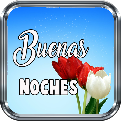 Buenas Noches con Flores y mensajes de amor icon