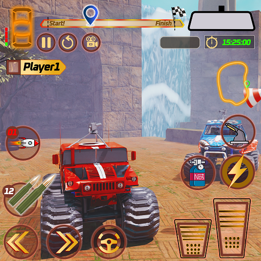 Monster Truck Racing Tracks icon