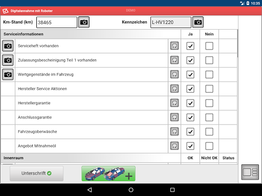 API DAC app screenshot 2
