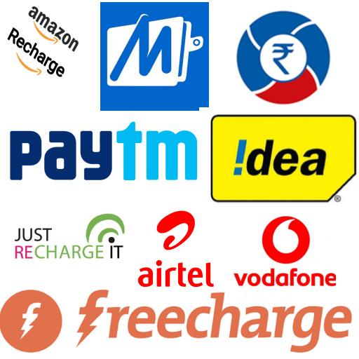 All in one mobile recharge app icon