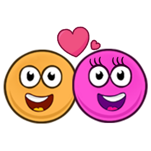 Orange ball and Pink ball icon