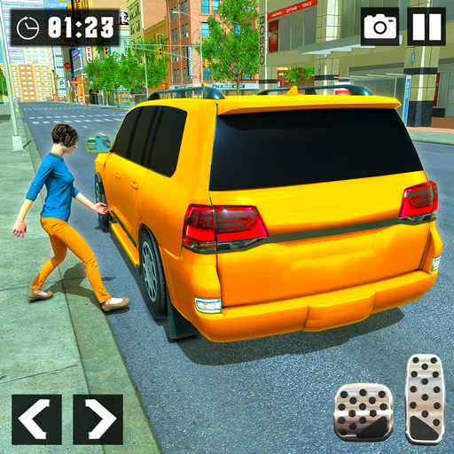 Prado Taxi Driving Games-Car Driving 2020 icon