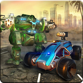 Robot Car transform Battle : Future Robot Wars 3D icon