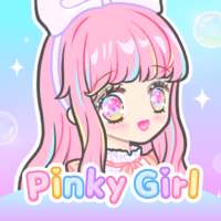 Pinky Girl: Dress up & Make Friends