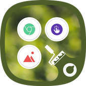 Colorful Circle - Solo Launcher Theme icon