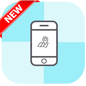 Find cell phone number icon