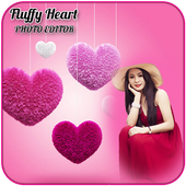 ikon Fluffy Heart Photo Editor