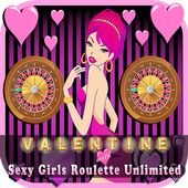 Valentine Sexy Girls Roulette icon