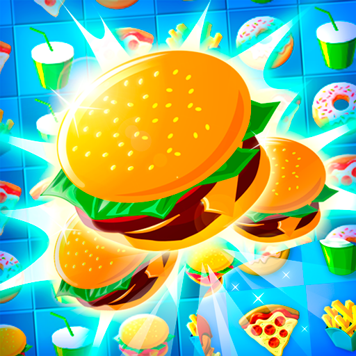 Crush The Burger Match 3 Game icon